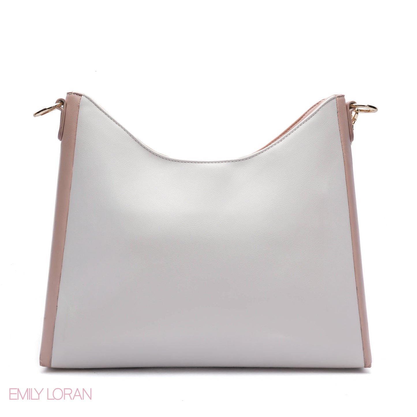 EMBOSSED ROSE SHOULDER BAG SET