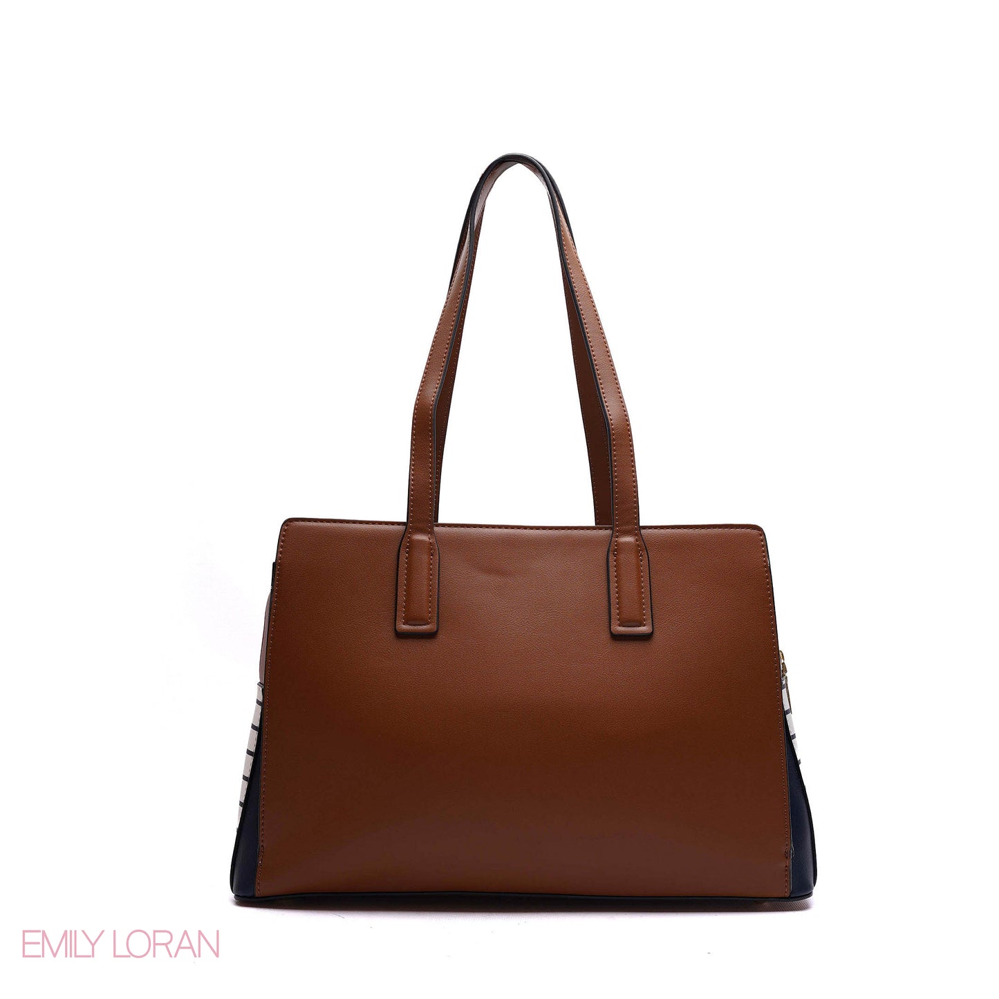 EMBOSSED FLORAL HANDBAG WITH SNAKESKIN POUCH