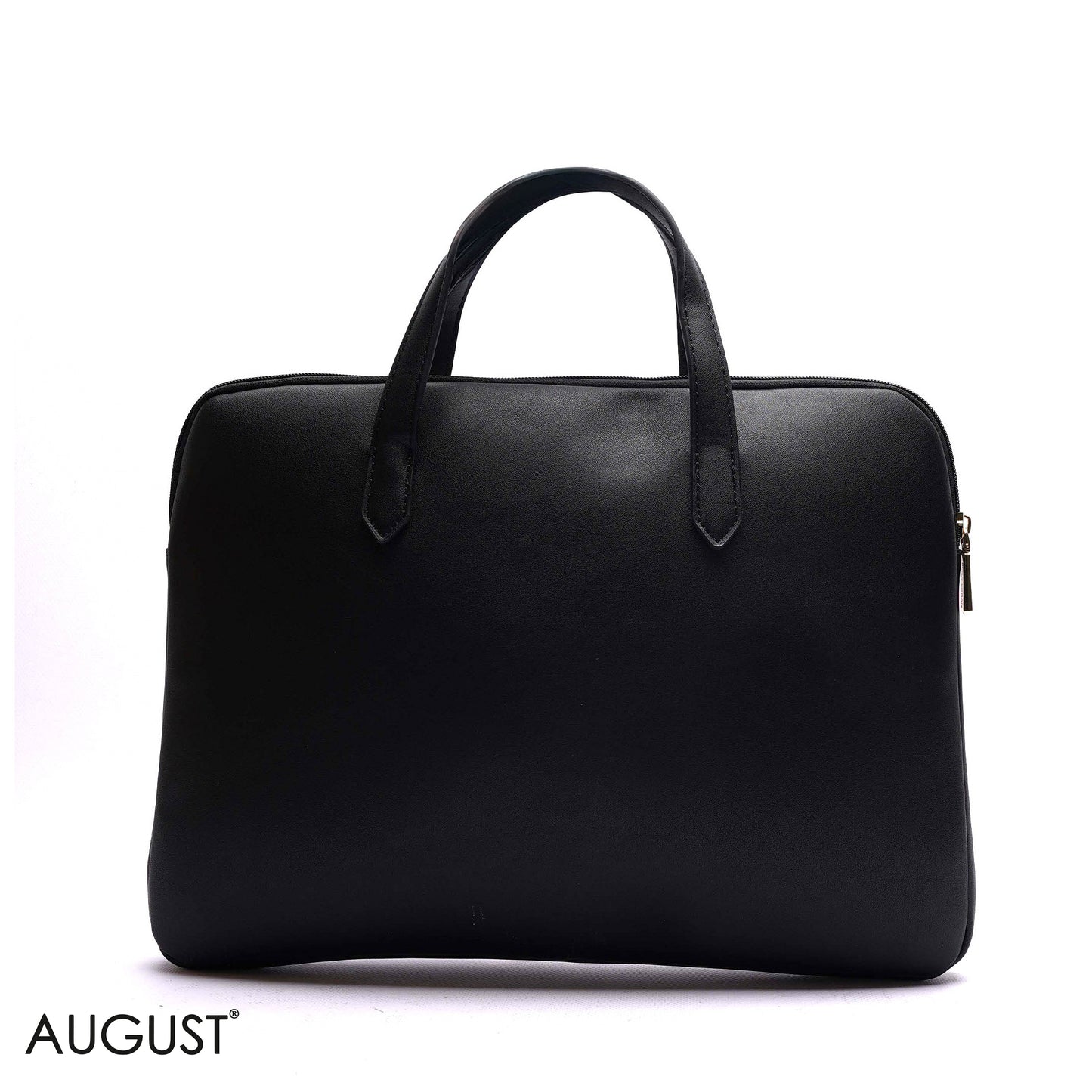 MONOGRAM LAPTOP BAG WITH LOGO WEBBING STRAP
