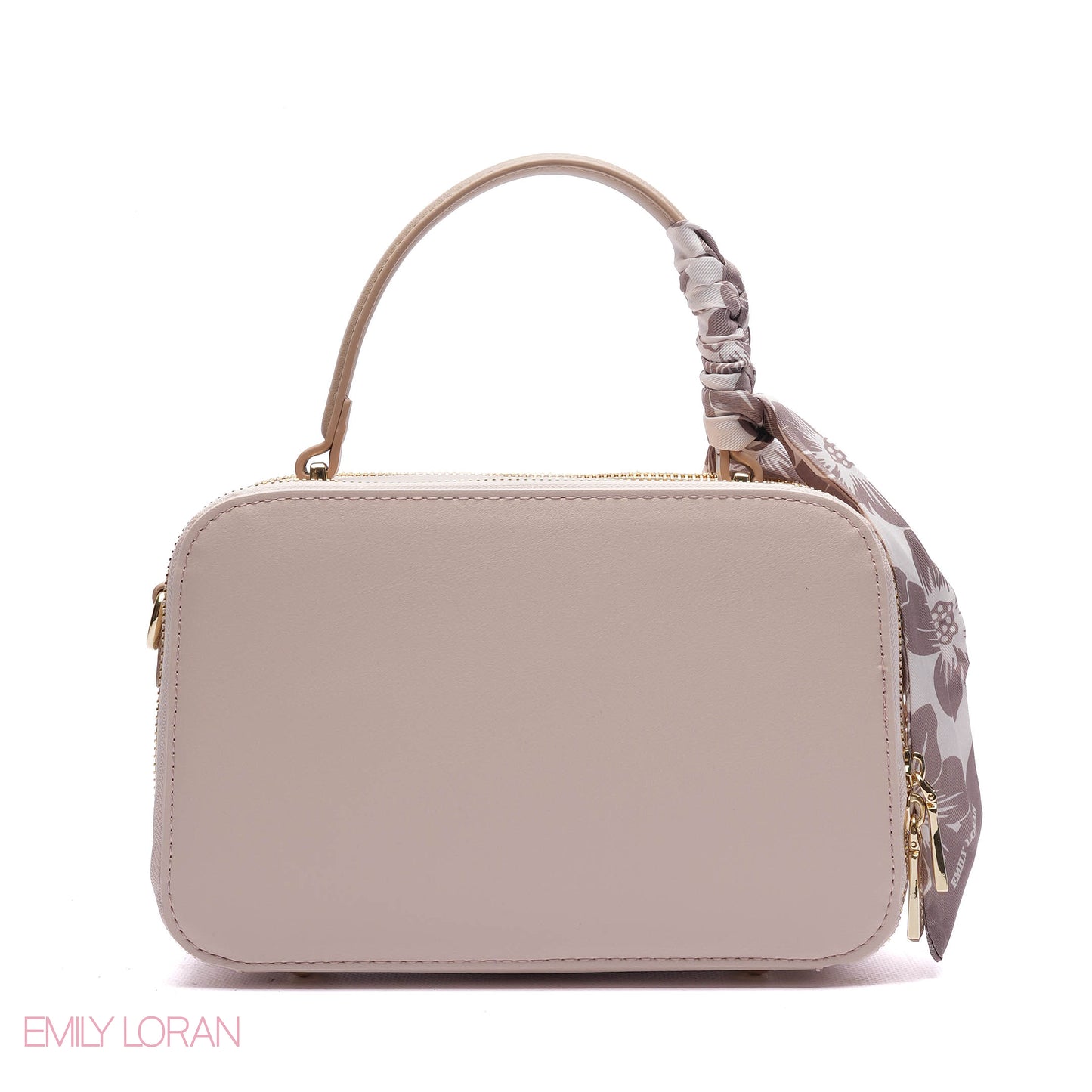 EMBROIDERED TOP-HANDLE BAG SET
