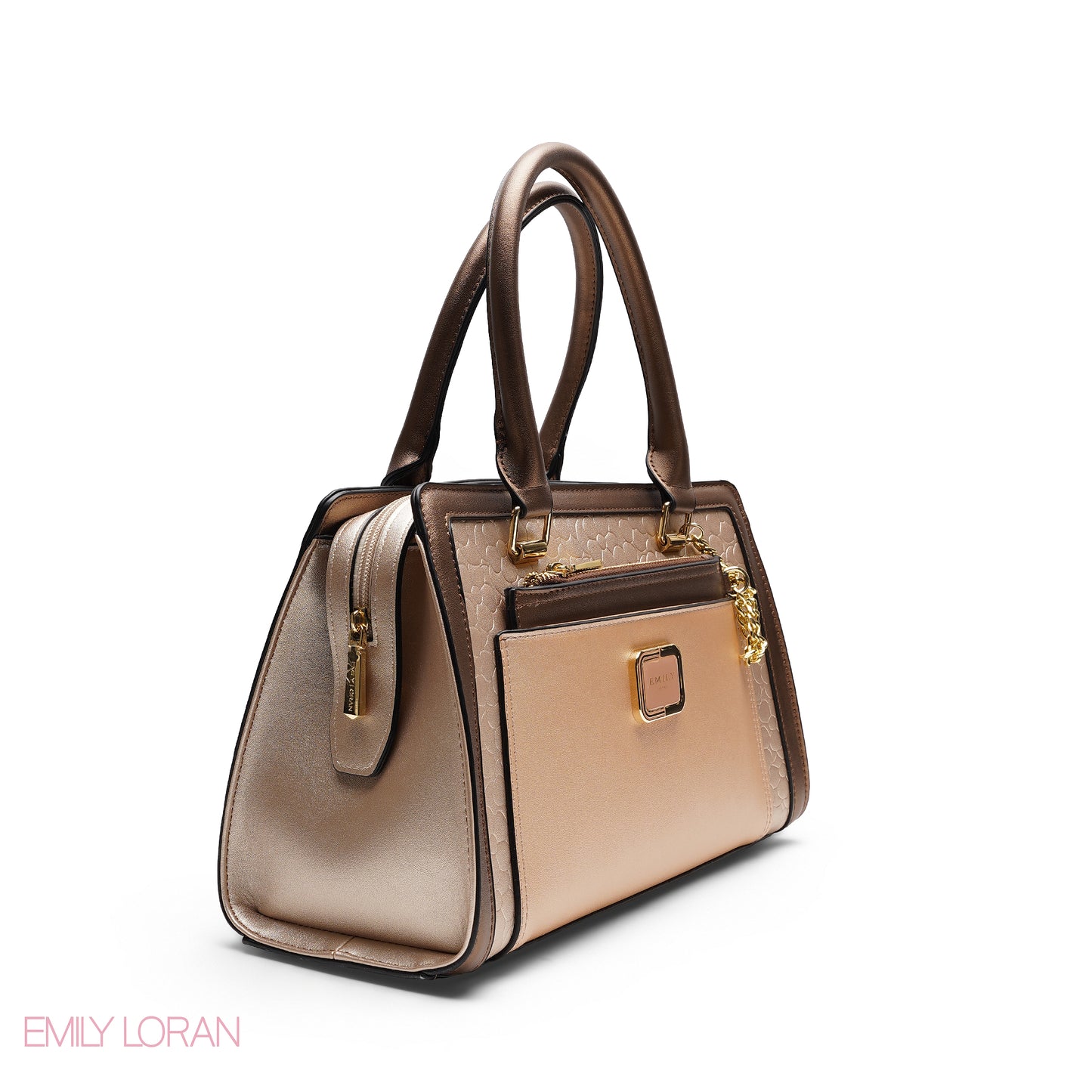 EMILY SPECIAL DESIGN WITH METALLIC POUCH BAG