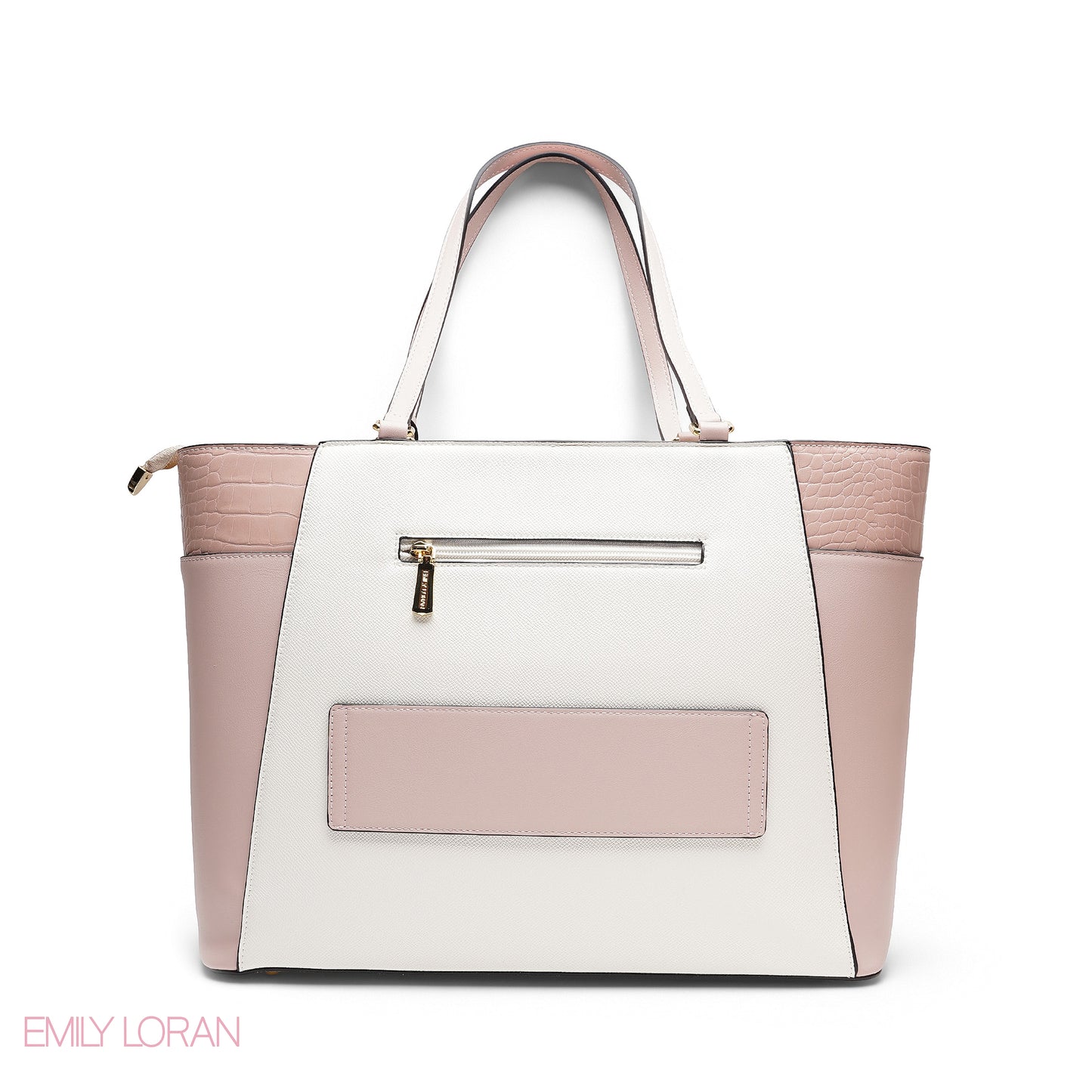 ELEGANT MULTI TEXTURED WITH POUCH BAG