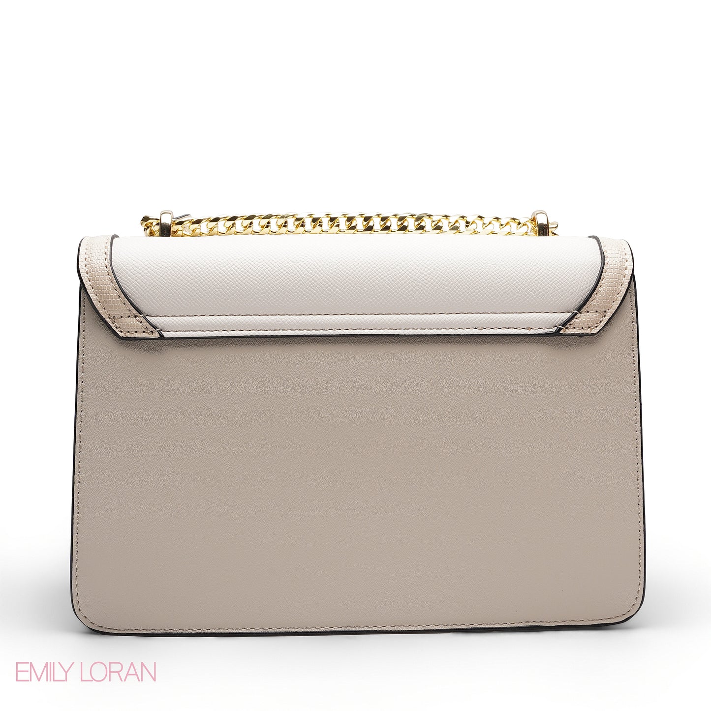 CHIC FLORAL EMBELLISHED CROSSBODY FLAP BAG