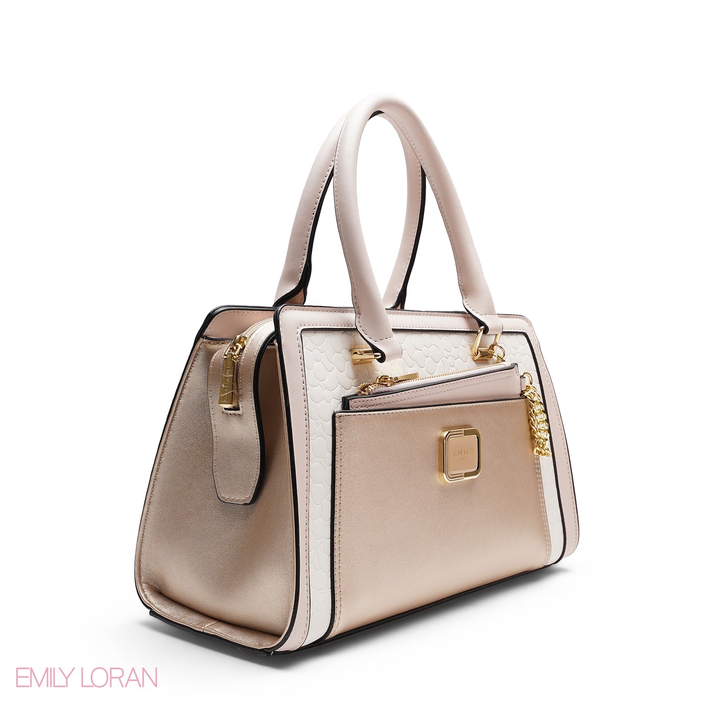 EMILY SPECIAL DESIGN WITH METALLIC POUCH BAG