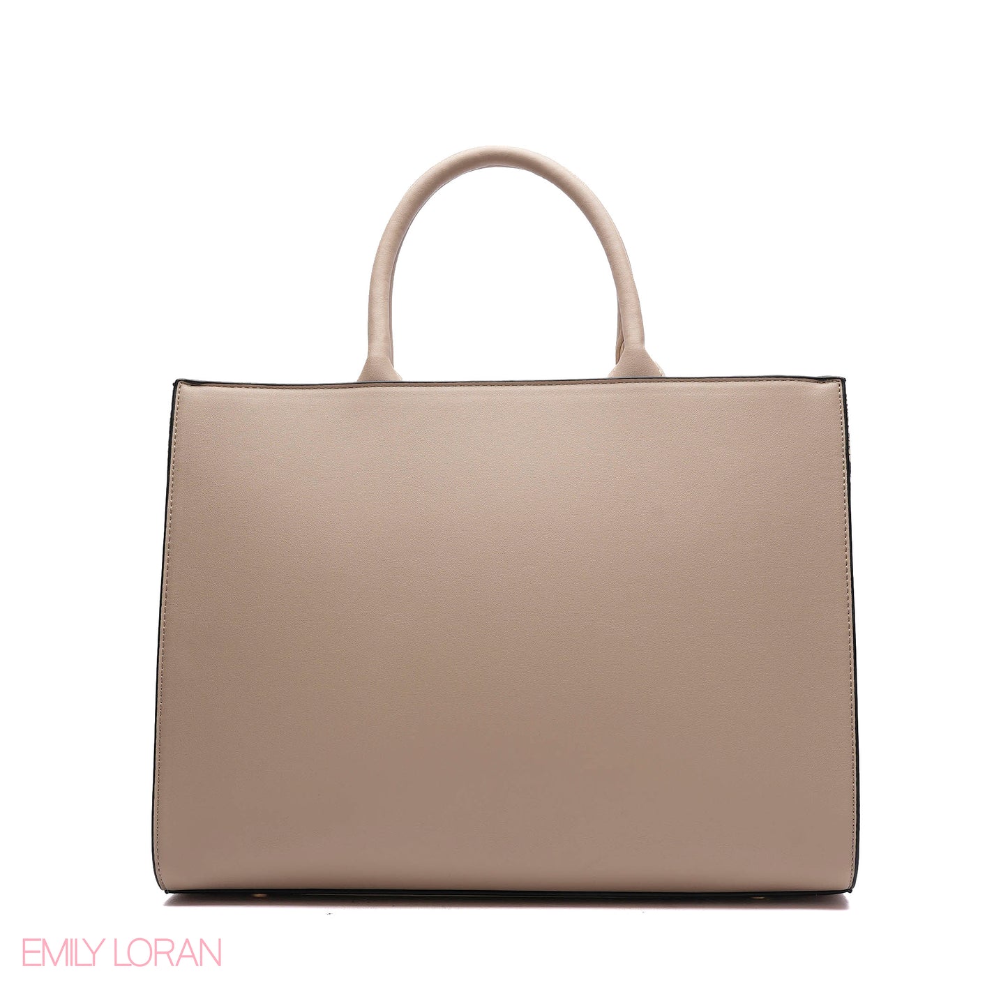 MULTI-TEXTURED PANELLED HANDBAG SET