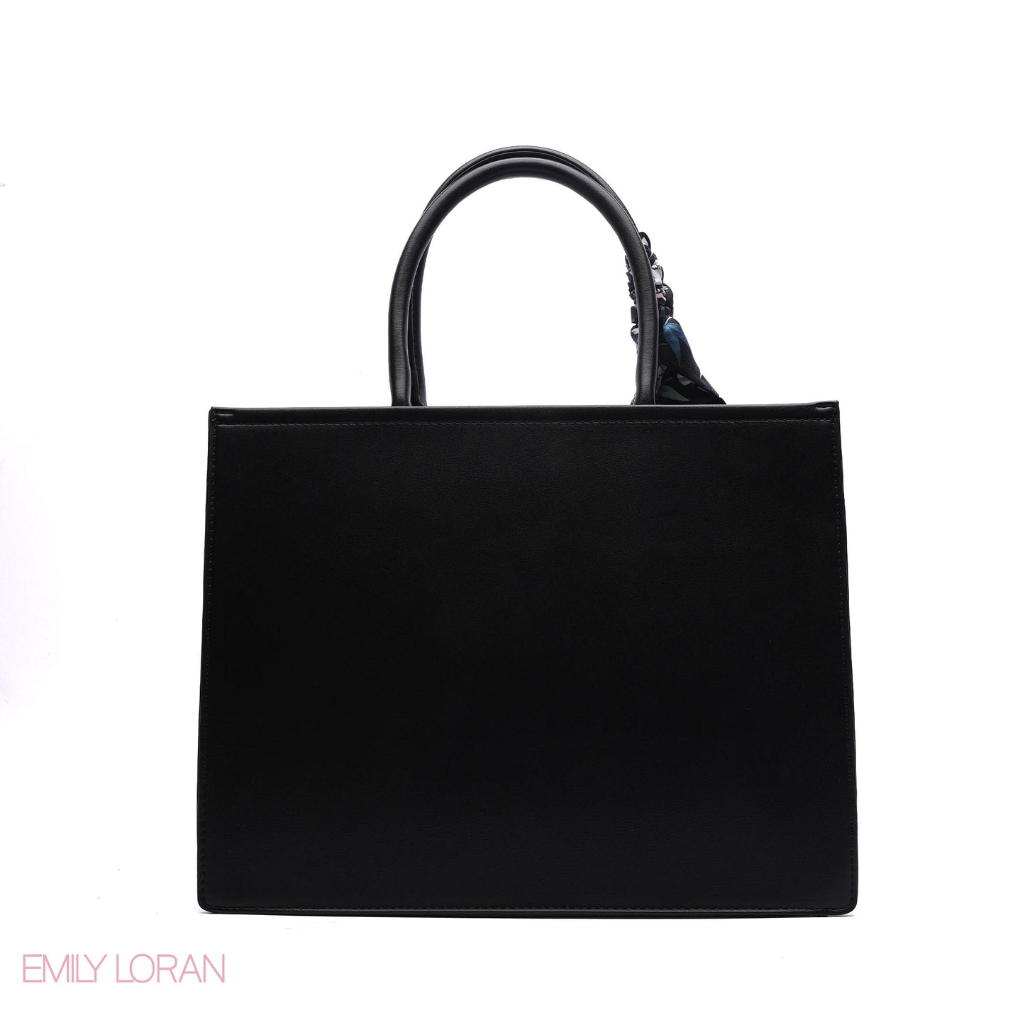FLORAL EMBROIDERED HANDBAG WITH POUCH