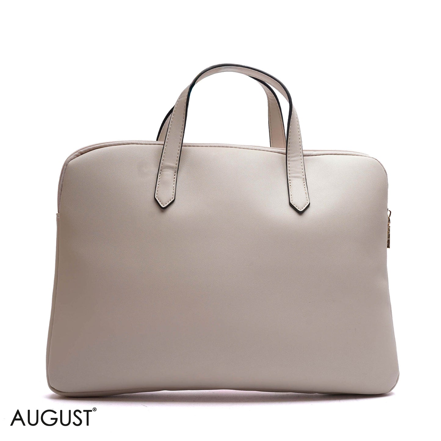 MONOGRAM LAPTOP BAG WITH LOGO WEBBING STRAP