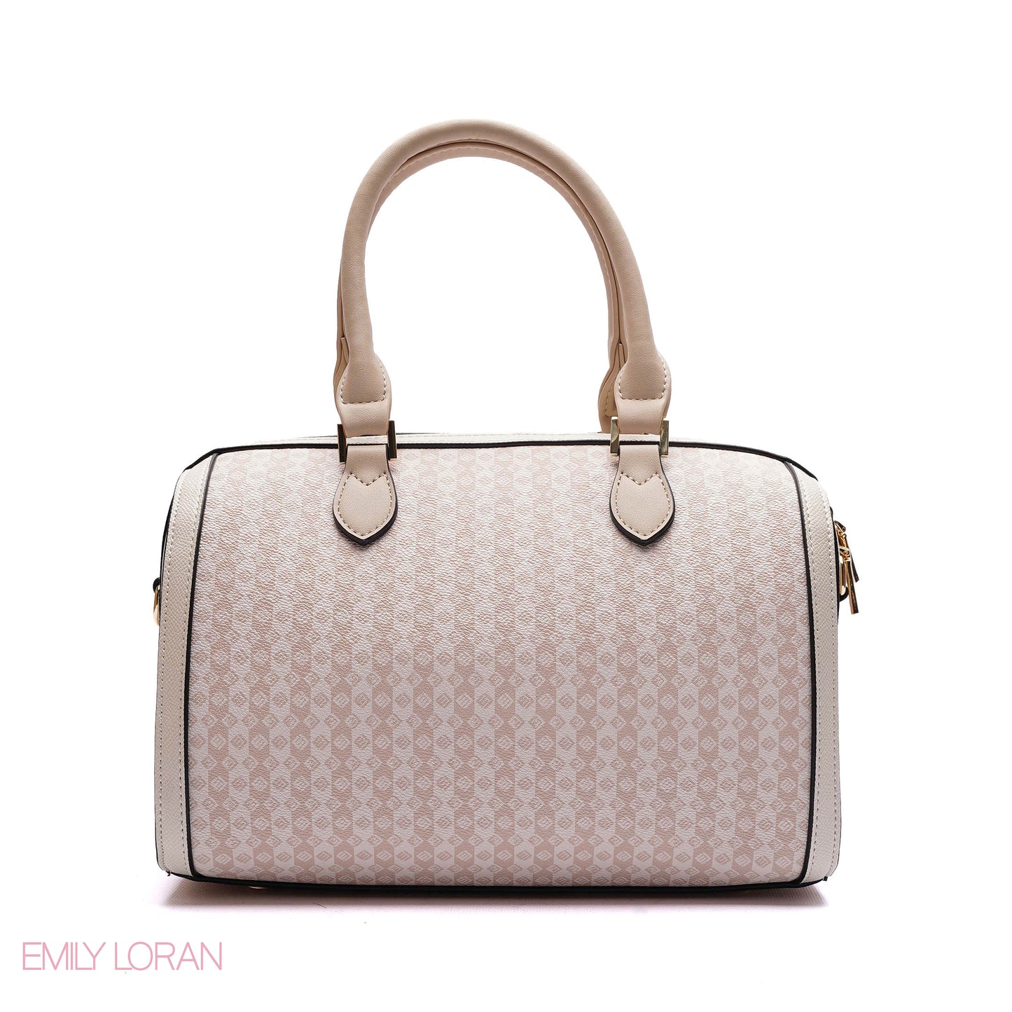 HANDBAG SOFT LEATHER WITH GOLD CHAIN - MEDIUM