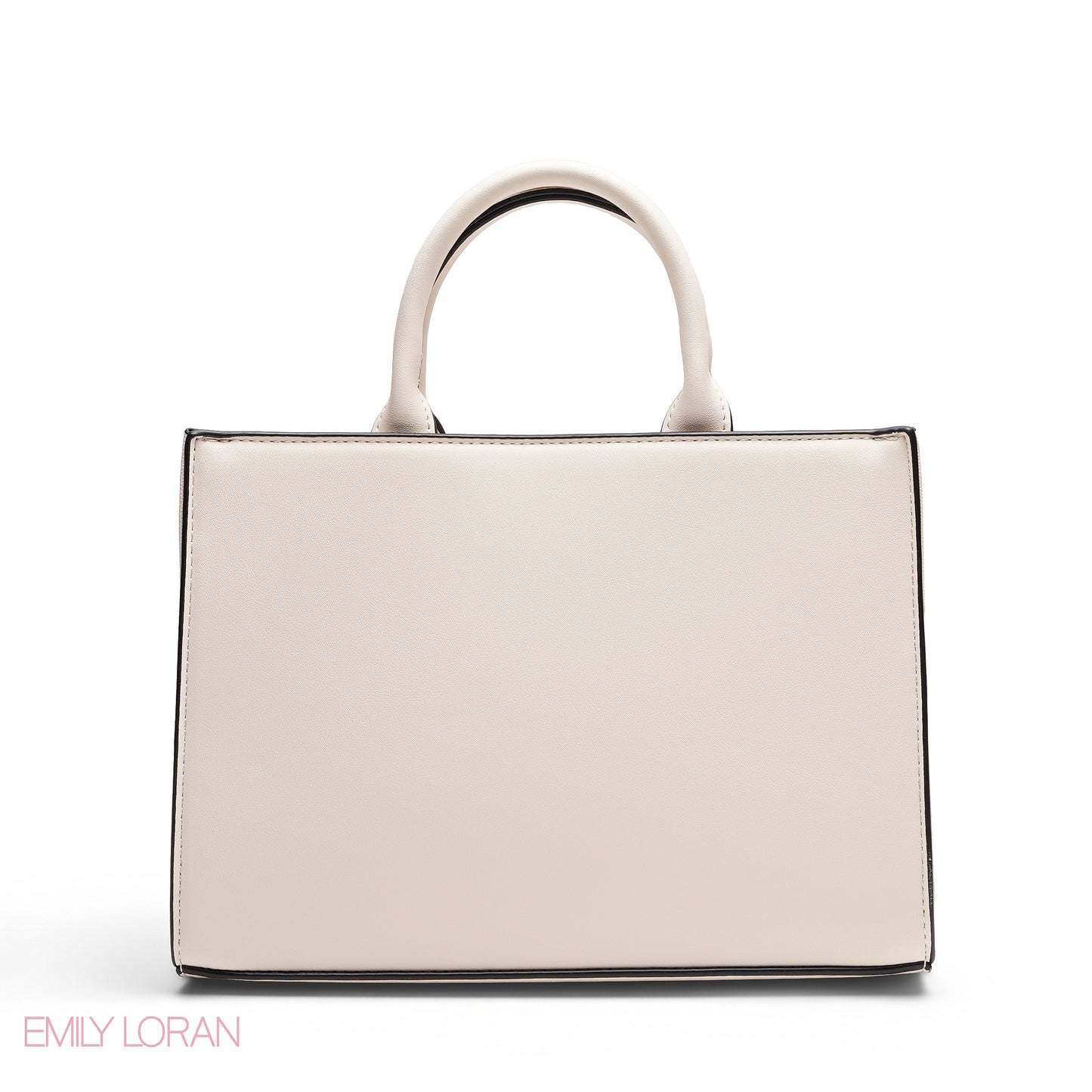 CHIC LASER CUTOUT TOP HANDLE BAG