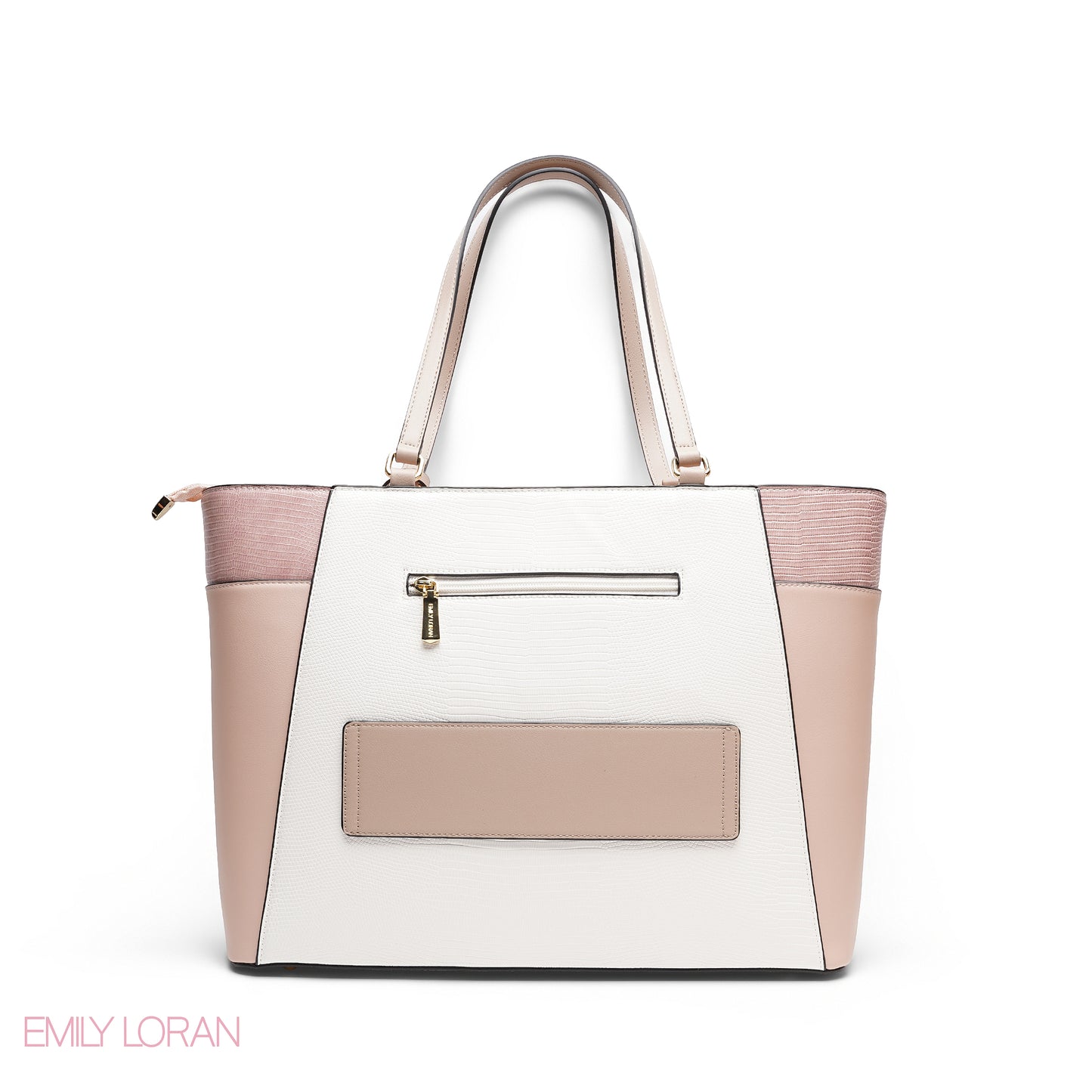 ELEGANT MULTI TEXTURED WITH FLORAL POUCH BAG