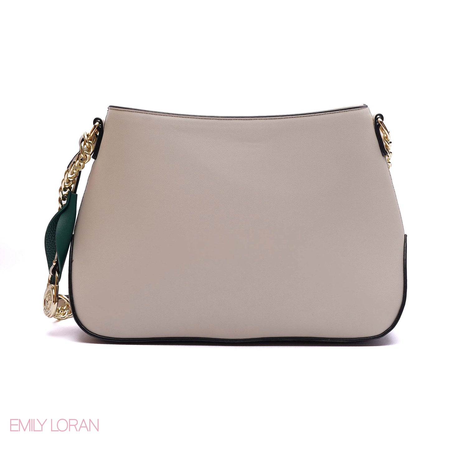 ELEGANT MULTI-TONE PANELLED CROSSBODY BAG