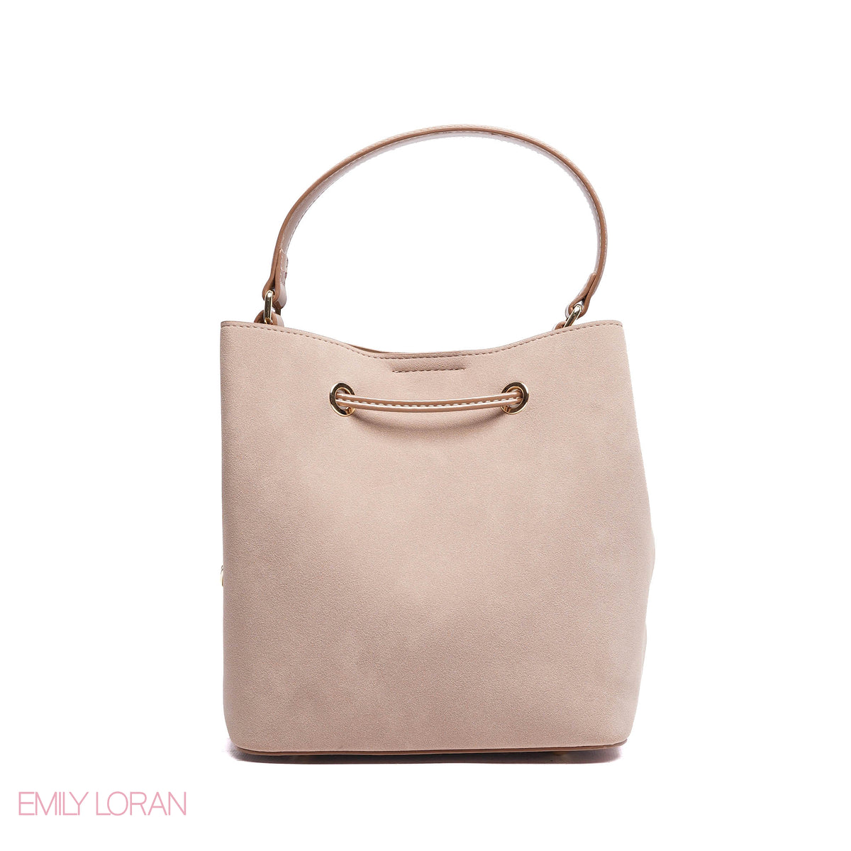HANDBAG WITH SIMPLE LOCK DESIGNING WITH GOLD CHAIN - SMALL