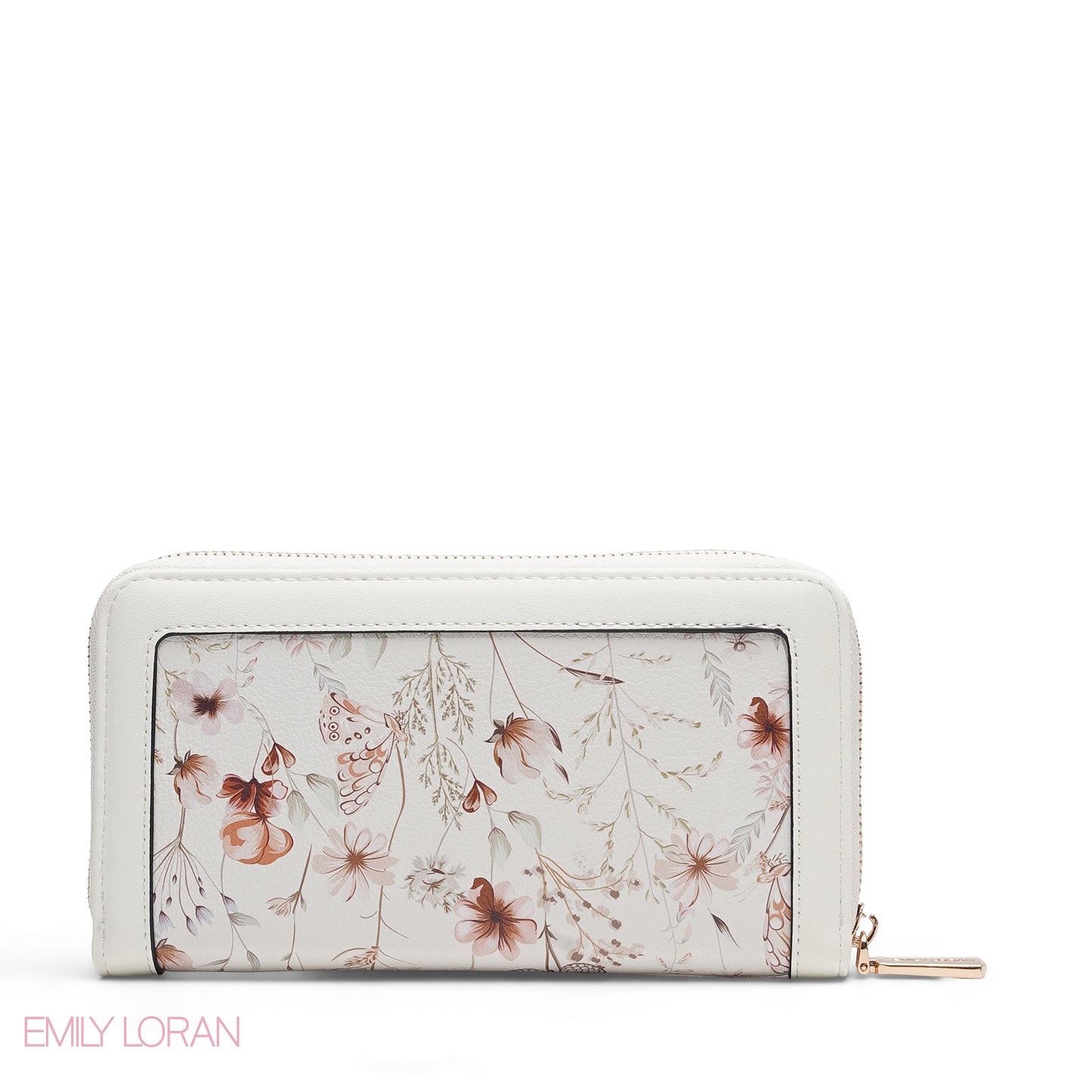 AUTUMN FLORALZIP-AROUND WALLET