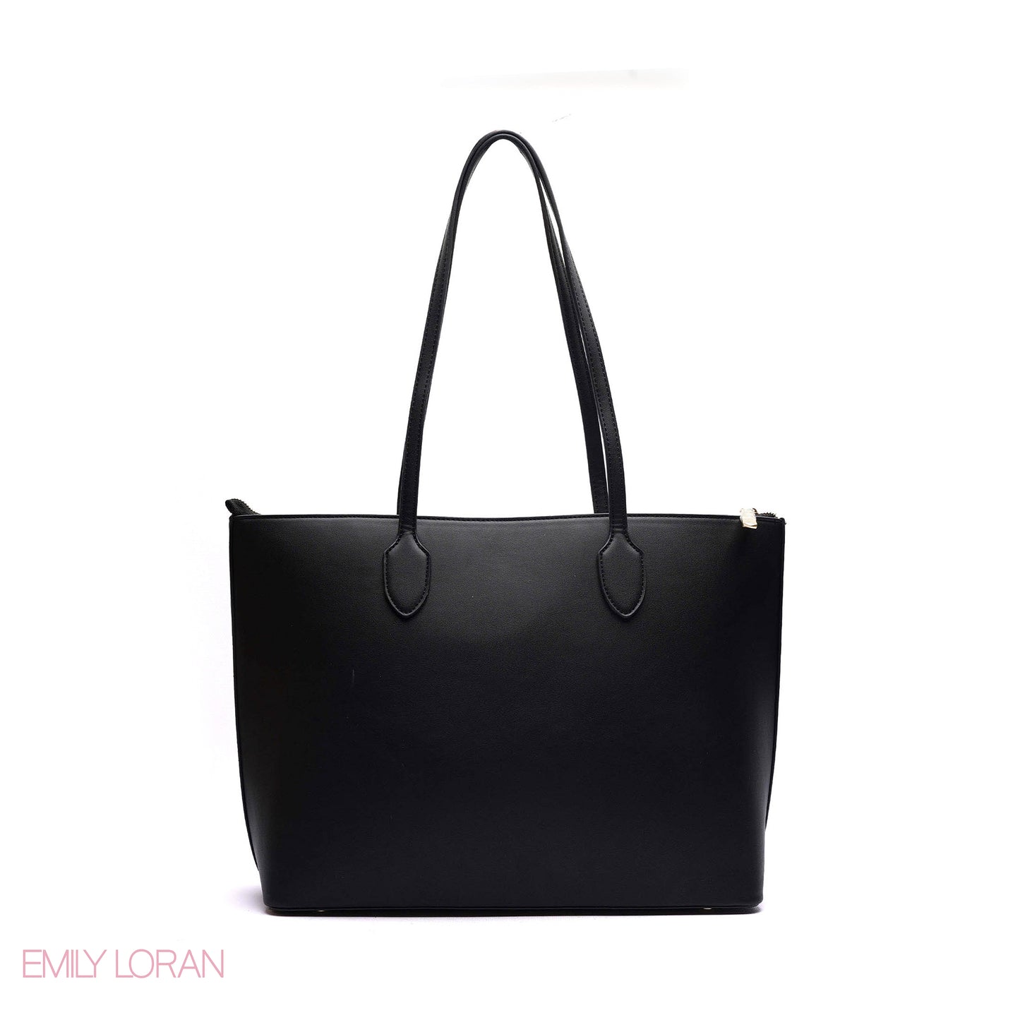 SHOULDER BAG WITH SIMPLE DESIGN LOGO - LARGE