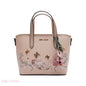 EMBROIDERED FLORAL HANDBAG