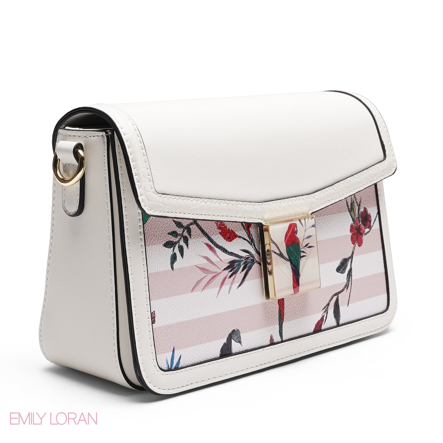 EMILY LORAN FLAP CROSSBODY BAG