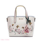 EMBROIDERED FLORAL HANDBAG