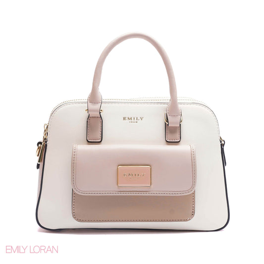 DOME FRONT-POCKET HANDBAG - SMALL