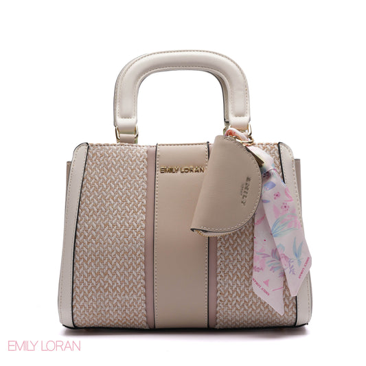 TOP-HANDLE BAG WITH COIN PURSE