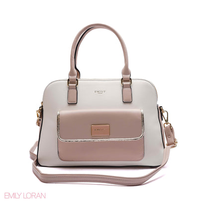 DOME FRONT-POCKET HANDBAG - LARGE