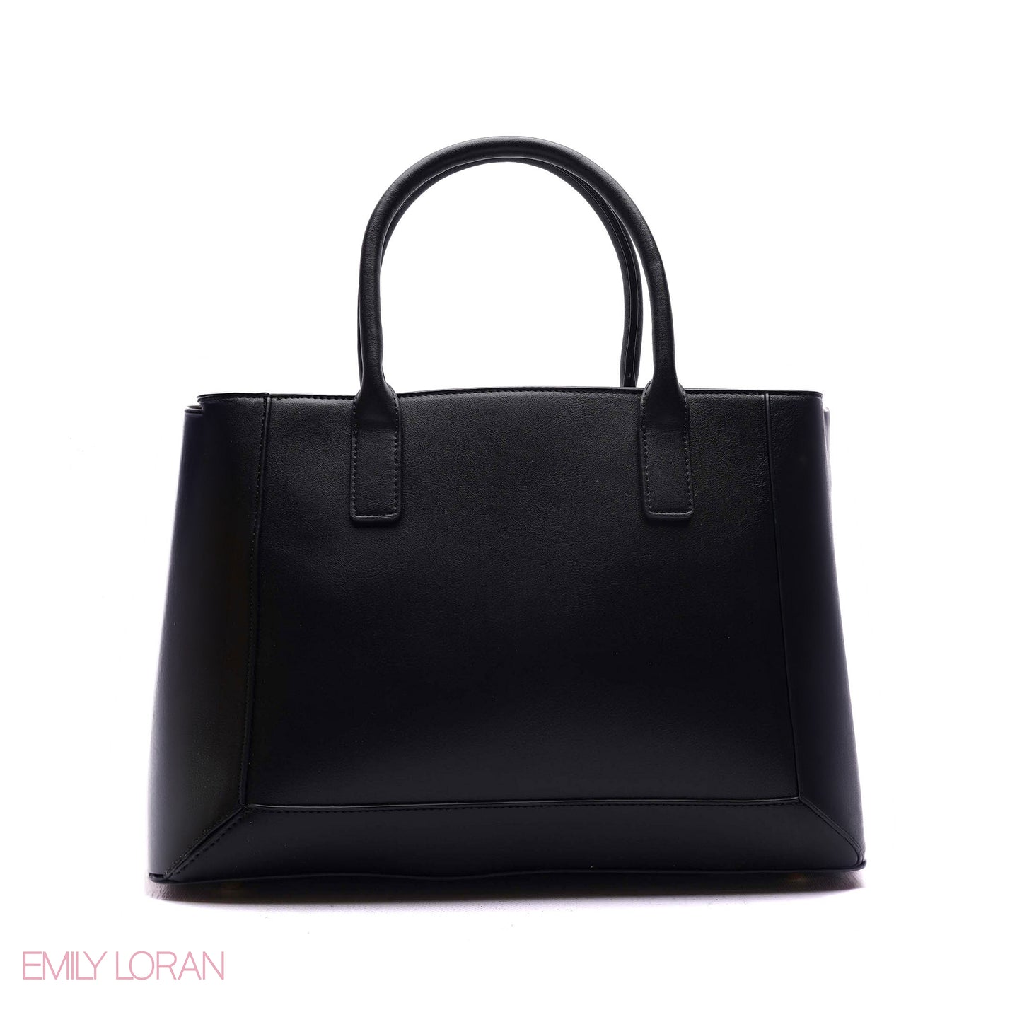 EMBOSSED FLORAL PANELLED SATCHEL BAG - LARGE