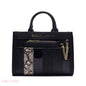MULTI-TEXTURED PANELLED HANDBAG SET - SMALL