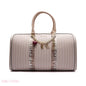MONOGRAM BARREL BAG WITH CHARM CHAIN - LARGE