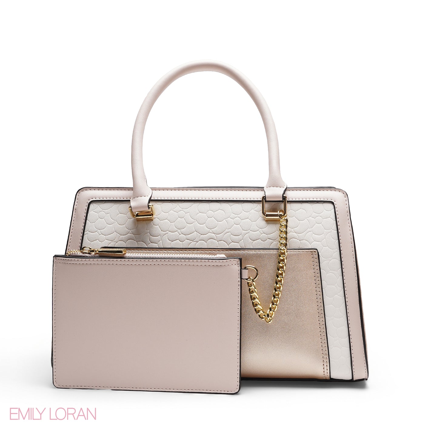 EMILY SPECIAL DESIGN WITH METALLIC POUCH BAG