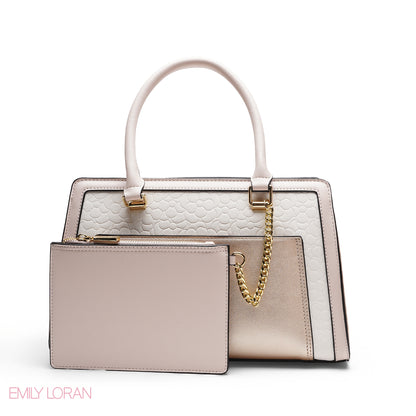 EMILY SPECIAL DESIGN WITH METALLIC POUCH BAG