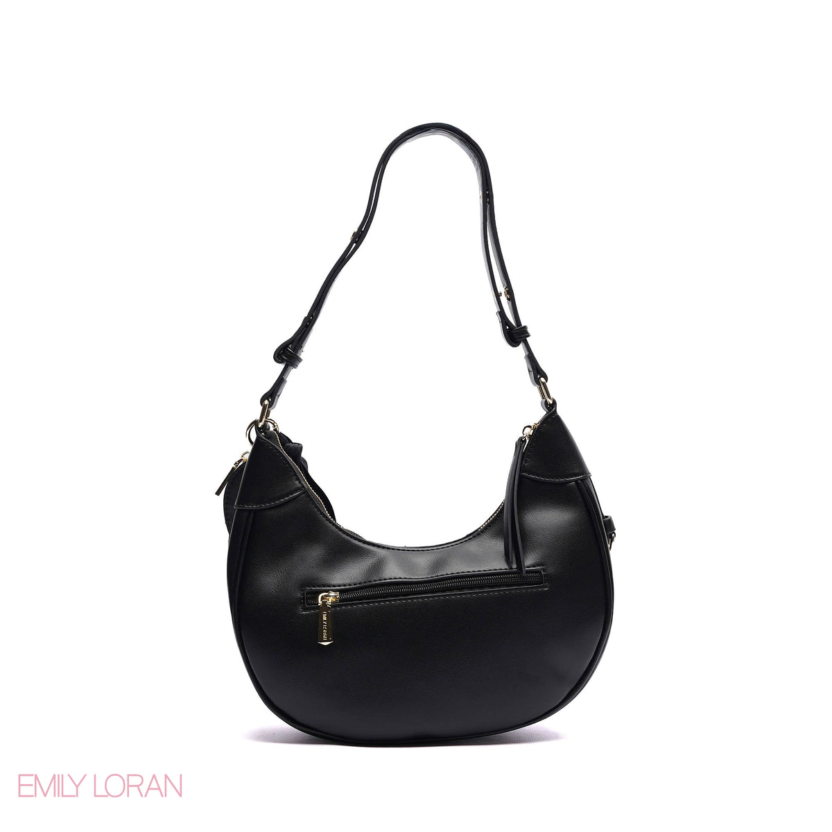 ELEGANT SHOULDER BAG SNAKE PRINT  WITH SMALL POUCH - SMALL