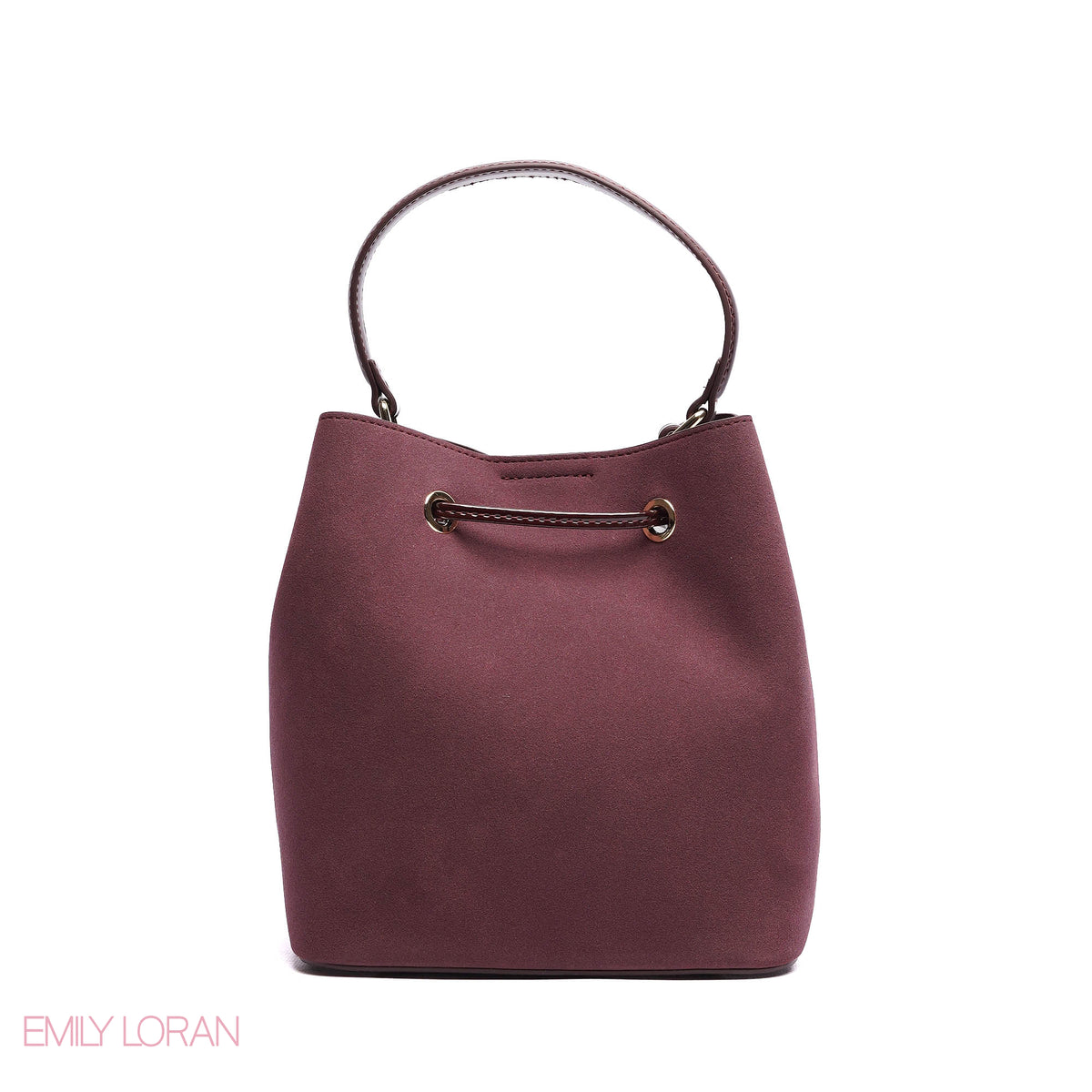 HANDBAG WITH SIMPLE LOCK DESIGNING WITH GOLD CHAIN - SMALL