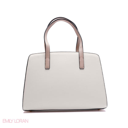 HANDBAG WITH ADJUSTABLE POUCH - MEDIUM