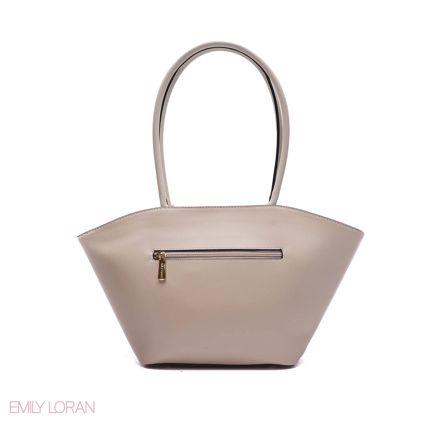 EXPANDABLE SHOULDER BAG WITH POUCH