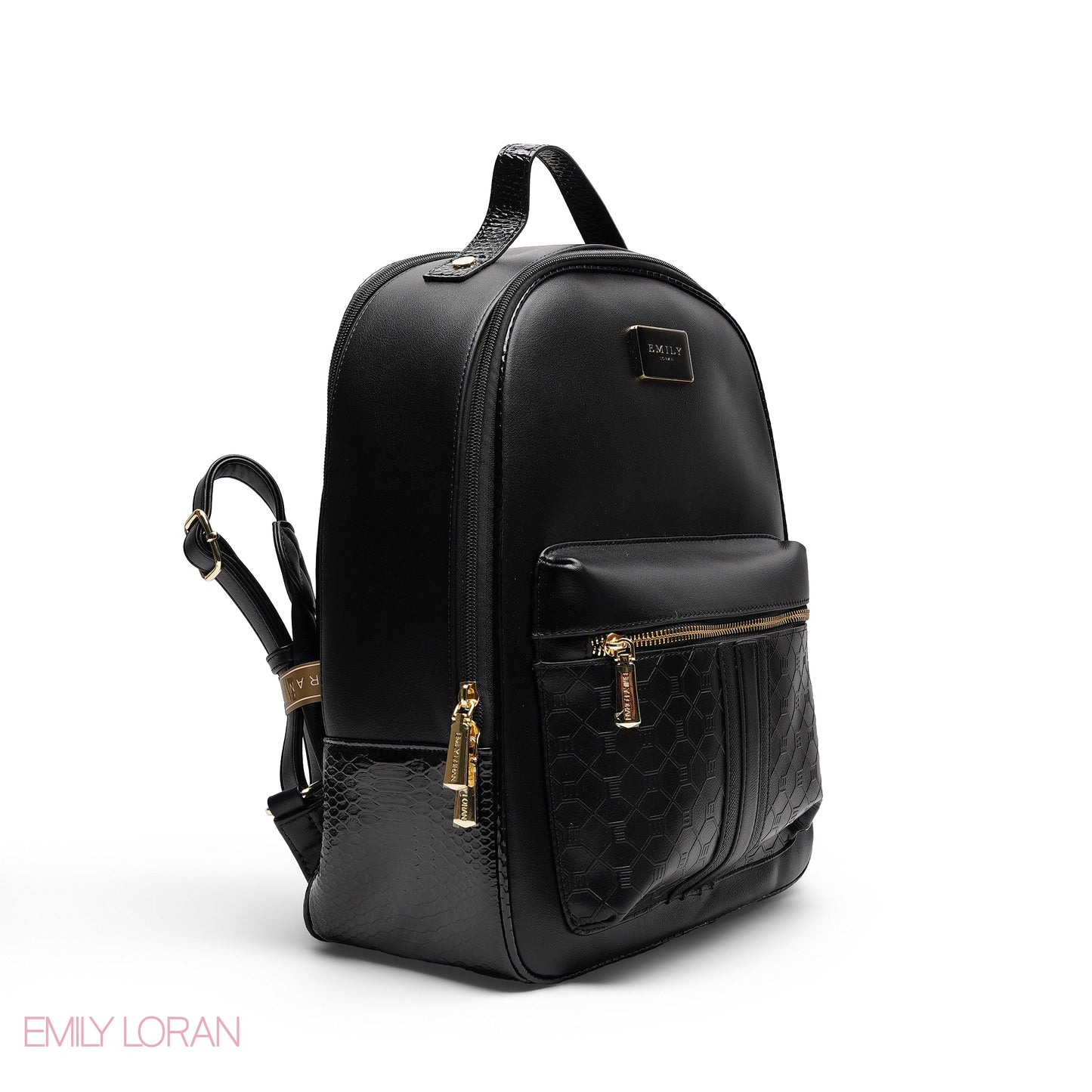 CHIC MULTI TEXTURED DAILY ESSENTIAL BACKPACK BAG