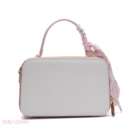 EMBROIDERED TOP-HANDLE BAG SET