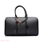 MONOGRAM BARREL BAG WITH CHARM CHAIN - LARGE