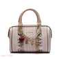 MONOGRAM BARREL BAG WITH CHARM CHAIN - SMALL