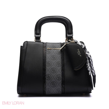 TOP-HANDLE BAG WITH COIN PURSE
