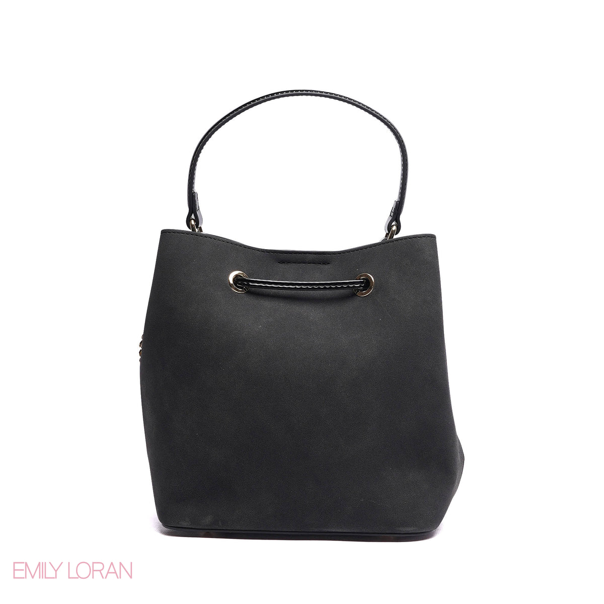 HANDBAG WITH SIMPLE LOCK DESIGNING WITH GOLD CHAIN - SMALL