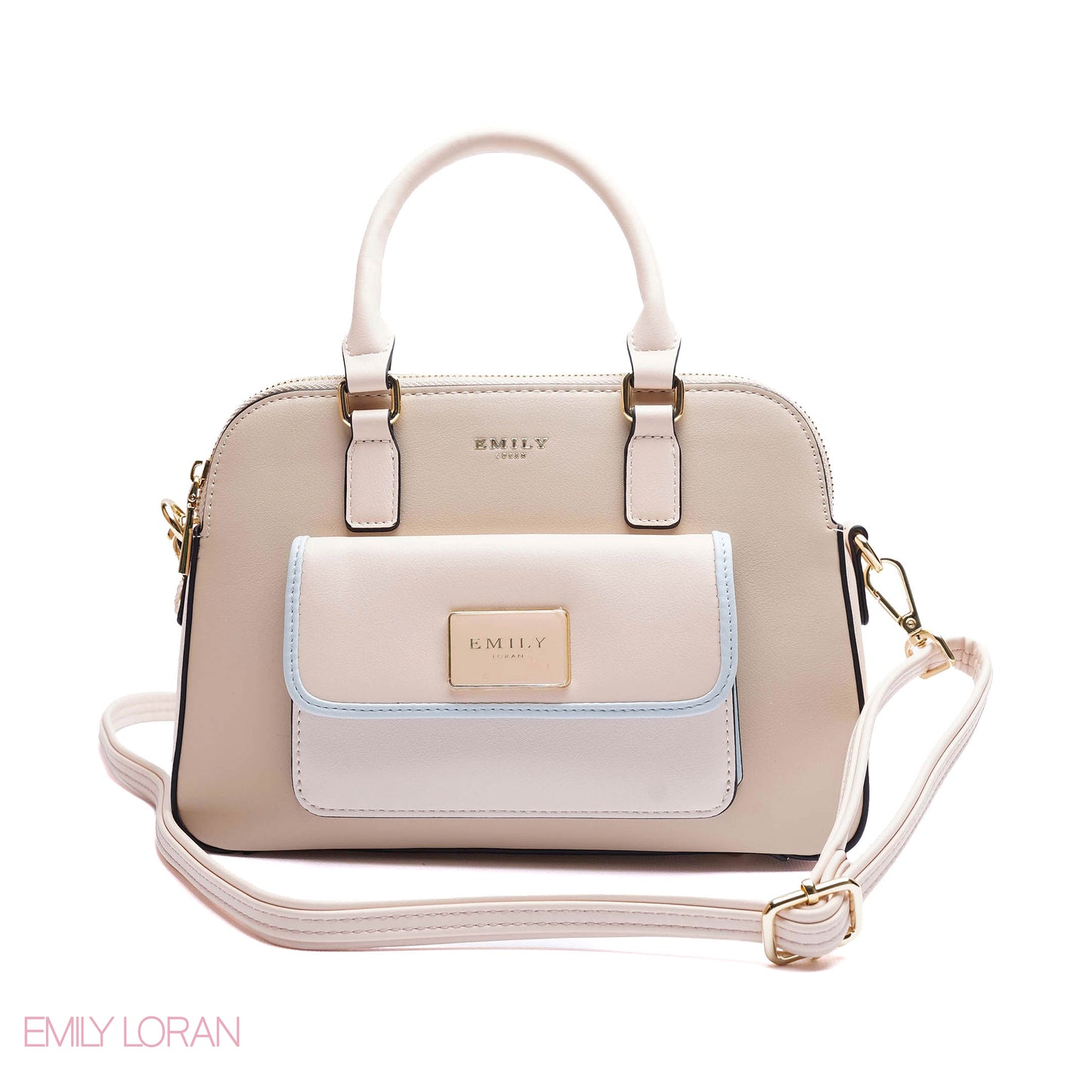 DOME FRONT-POCKET HANDBAG