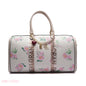 MONOGRAM BARREL BAG WITH CHARM CHAIN - LARGE