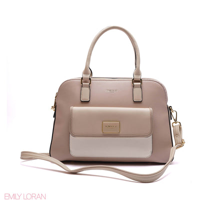 DOME FRONT-POCKET HANDBAG - LARGE