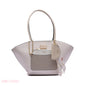 EXPANDABLE SHOULDER BAG WITH POUCH