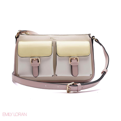 ELEGANT DUAL-POCKET CROSSBODY BAG