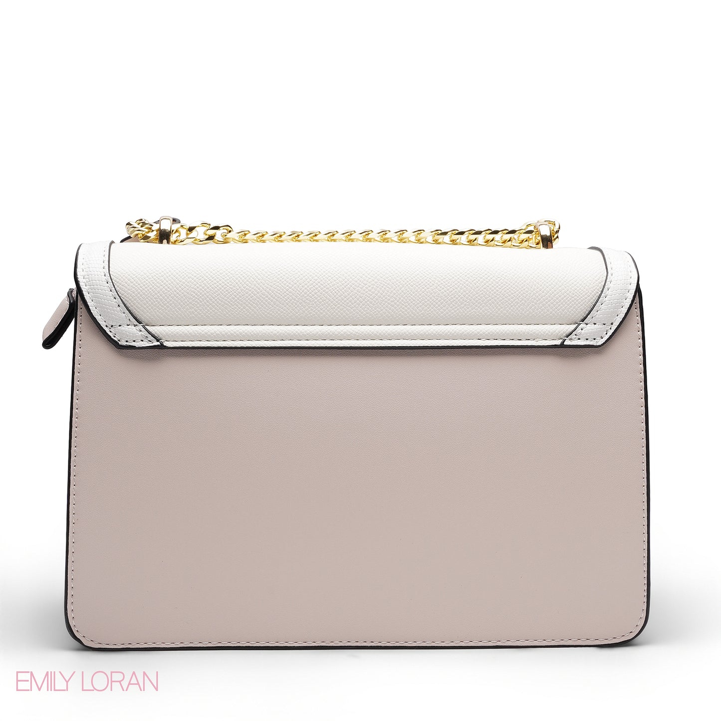 CHIC FLORAL EMBELLISHED CROSSBODY FLAP BAG