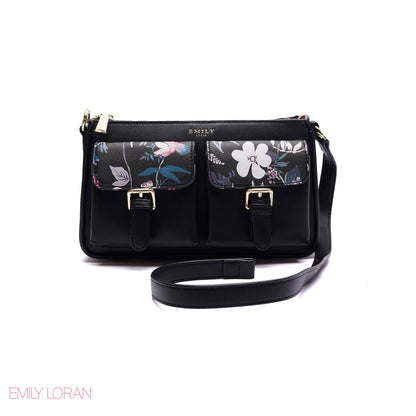 ELEGANT DUAL-POCKET CROSSBODY BAG