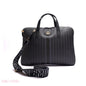 MONOGRAM LAPTOP BAG WITH LOGO WEBBING STRAP