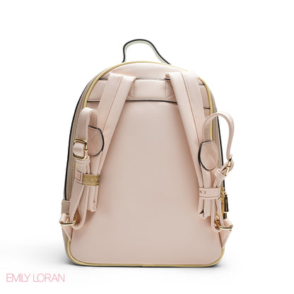 CHIC MULTI TEXTURED DAILY ESSENTIAL BACKPACK BAG