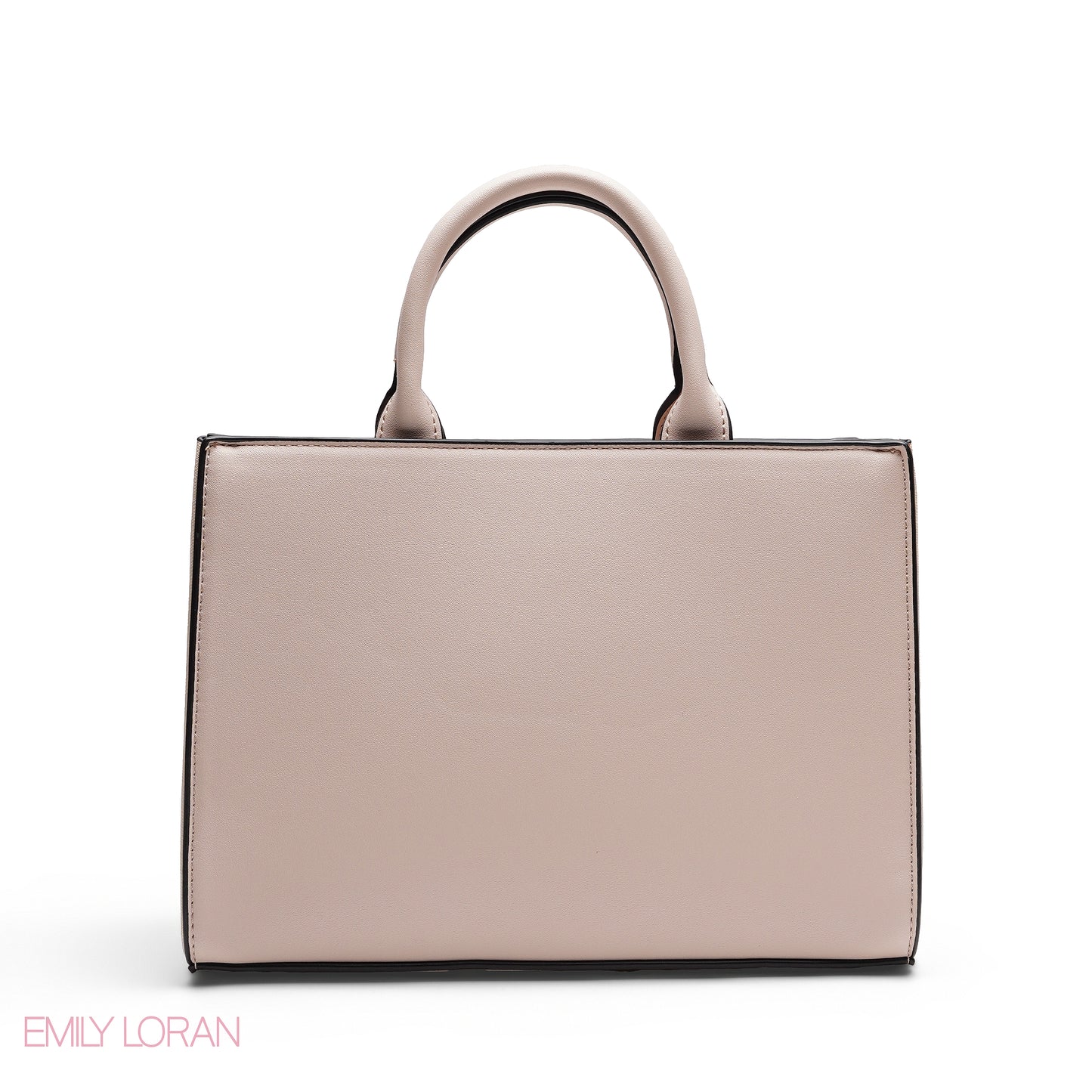 CHIC LASER CUTOUT TOP HANDLE BAG
