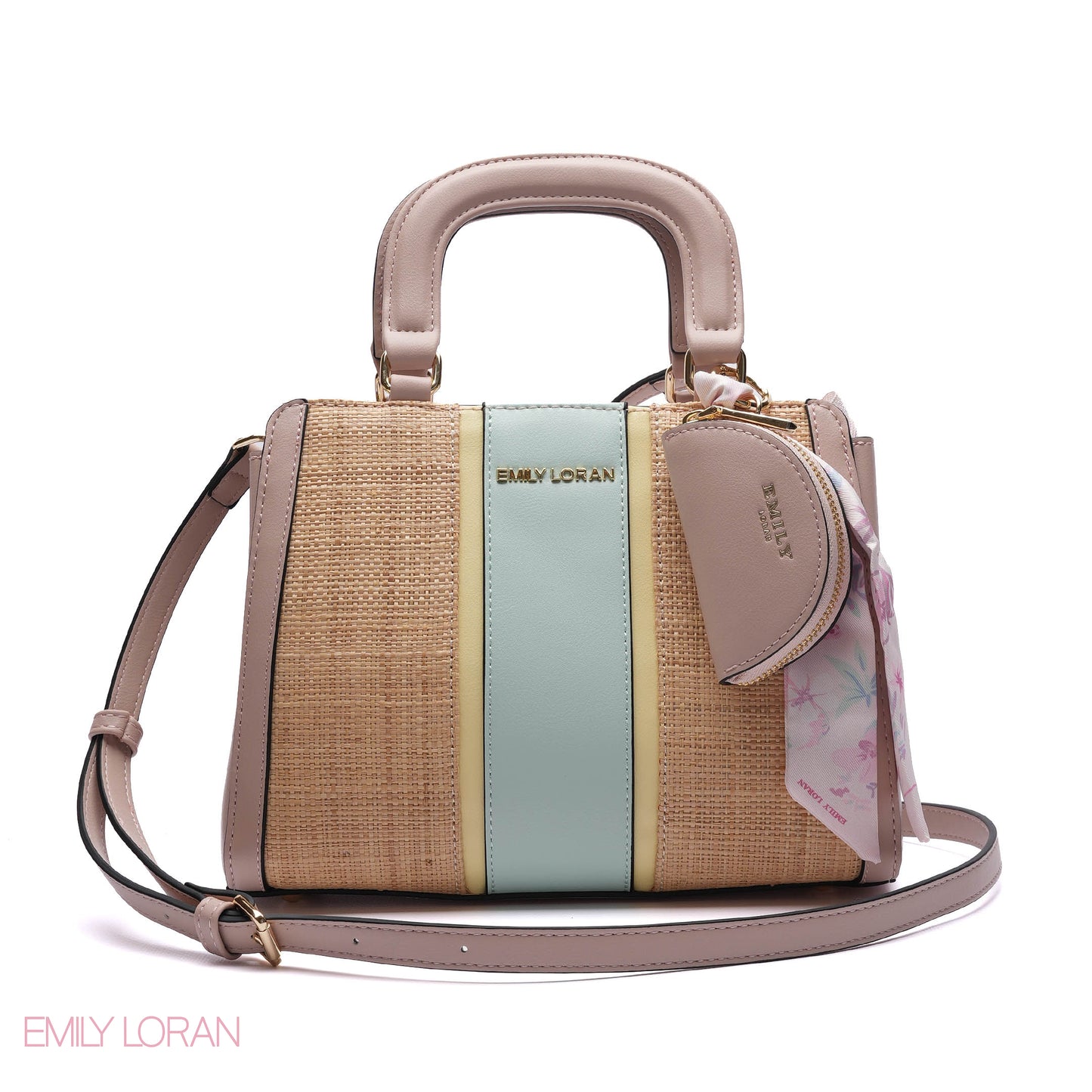 TOP-HANDLE BAG WITH COIN PURSE